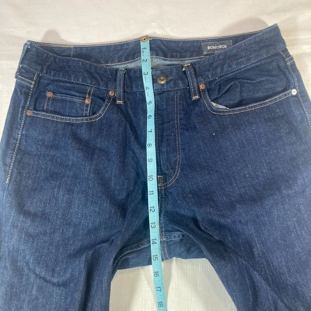 EUC! Two Pair Bonobos The Blue Jean Men's Jeans, Light & Dark Wash, Sz. 36 X 36 - Picture 13 of 16